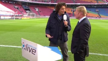 23-10-2011 Koeman vooraf aan de Ajax - Feyenoord