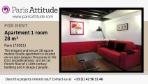 Studio Apartment for rent - Palais Royal, Paris - Ref. 4771