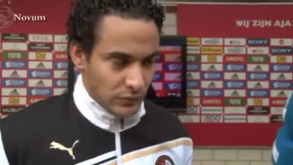 23-10-2011 Otman Bakkal na Ajax - Feyenoord