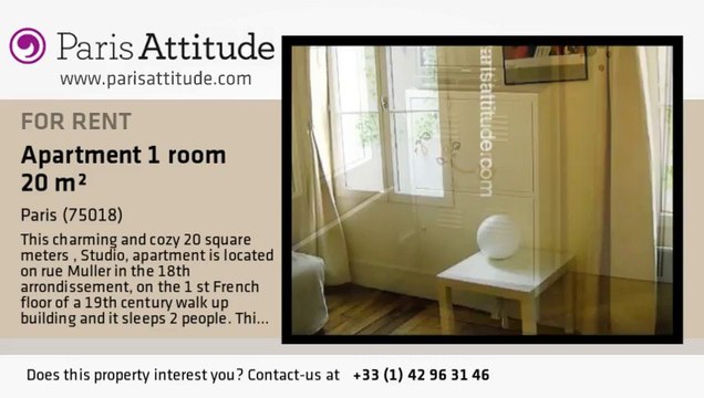 Studio Apartment for rent - Sacré Cœur, Paris - Ref. 4858