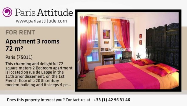 2 Bedroom Apartment for rent - Bastille, Paris - Ref. 2907