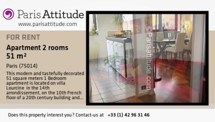 1 Bedroom Apartment for rent - Denfert Rochereau, Paris - Ref. 3175