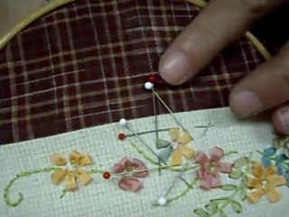 Ribbon Embroidery Beautiful Must Watch & Learn By Hot Desi Video