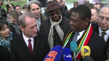 The city of Paris names a garden after Nelson Mandela