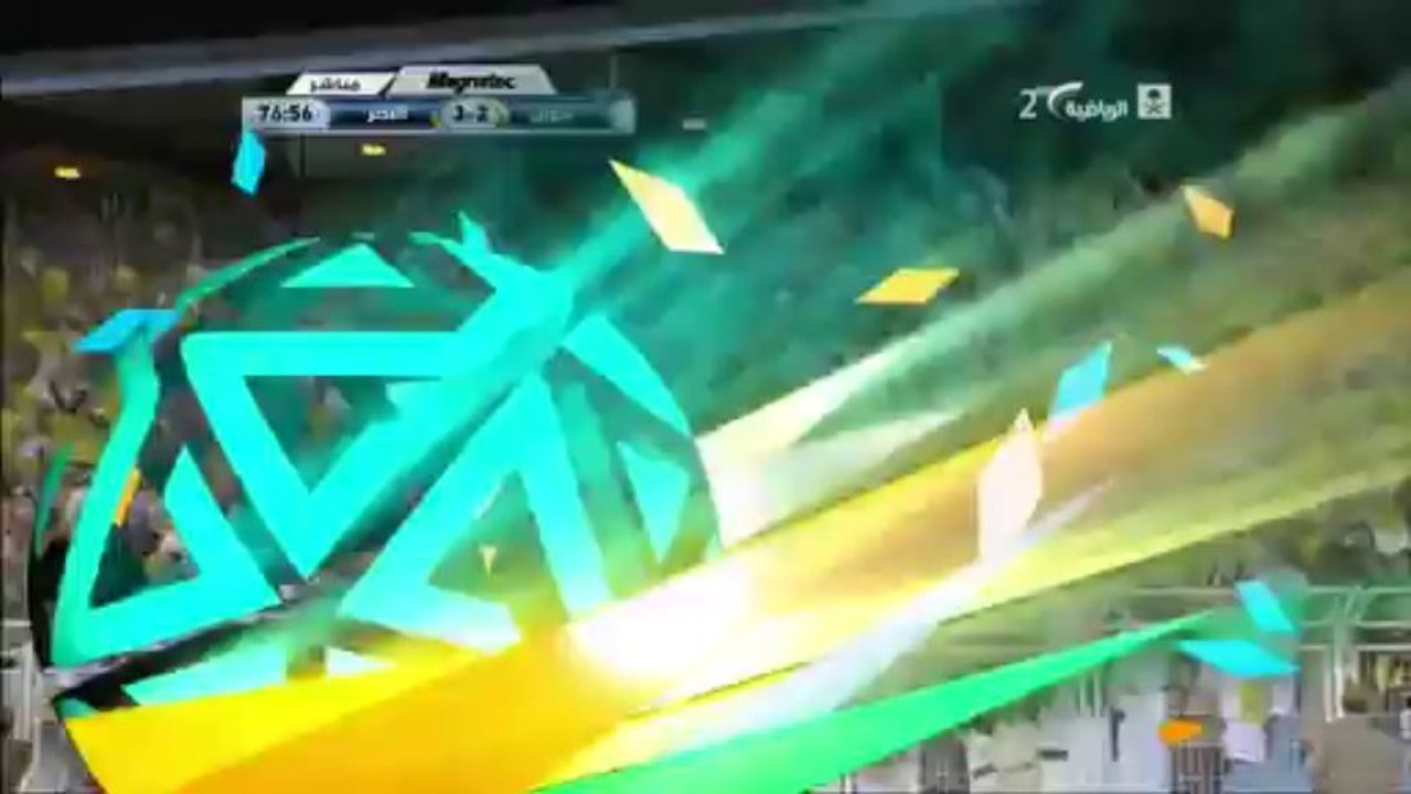 هدف النصر الثالث من ابراهيم غالب في نجران - نجران 2-3 النصر - دوري جميل 19/12/2013 HD