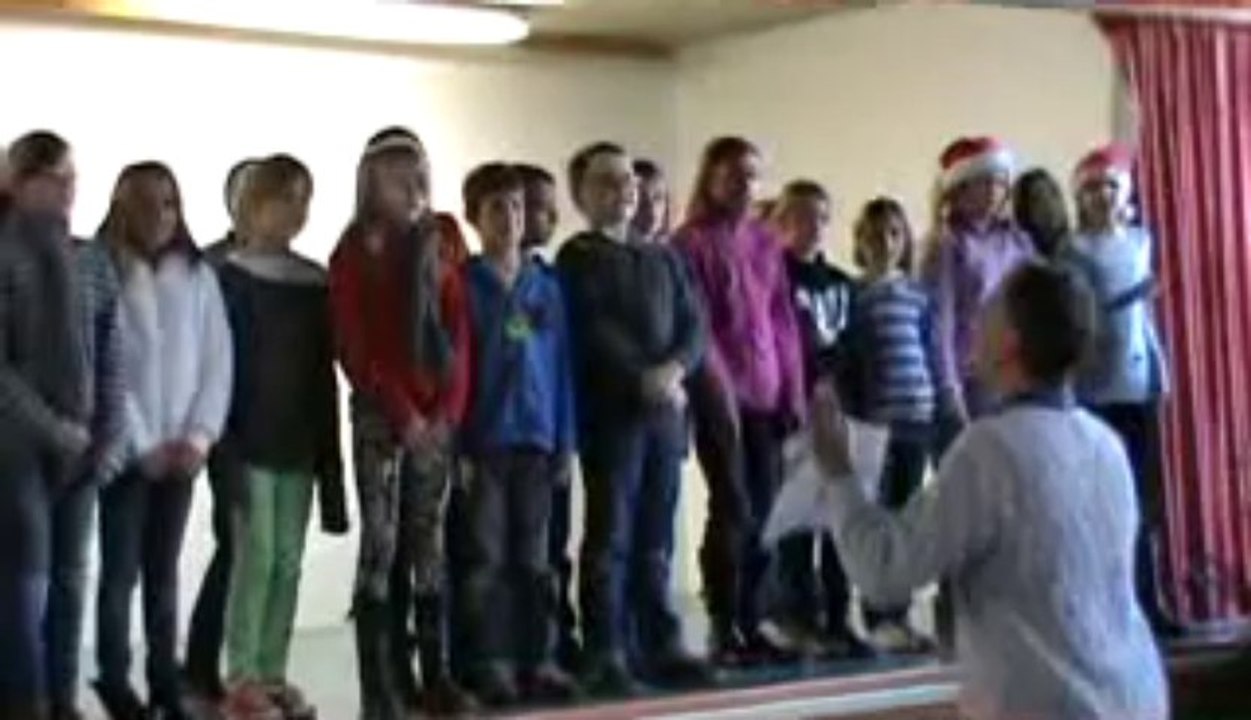 Chant de la classe de CM1-CM2 - extrait