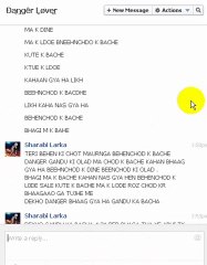 Danger L0ver Aj Again Farar 15 Min Sy B Zayada Time H0 Gya ha N0 Rply 4 Bar Har Chuka hai =))