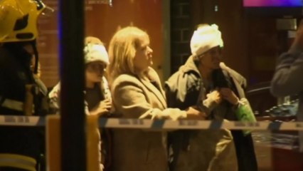 Sixty-five hurt as London theatre ceiling collapses