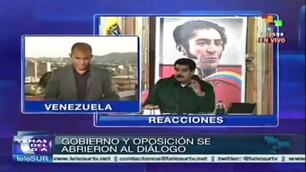 Redes sociales venezolanas celebran reunión entre gobierno y oposición
