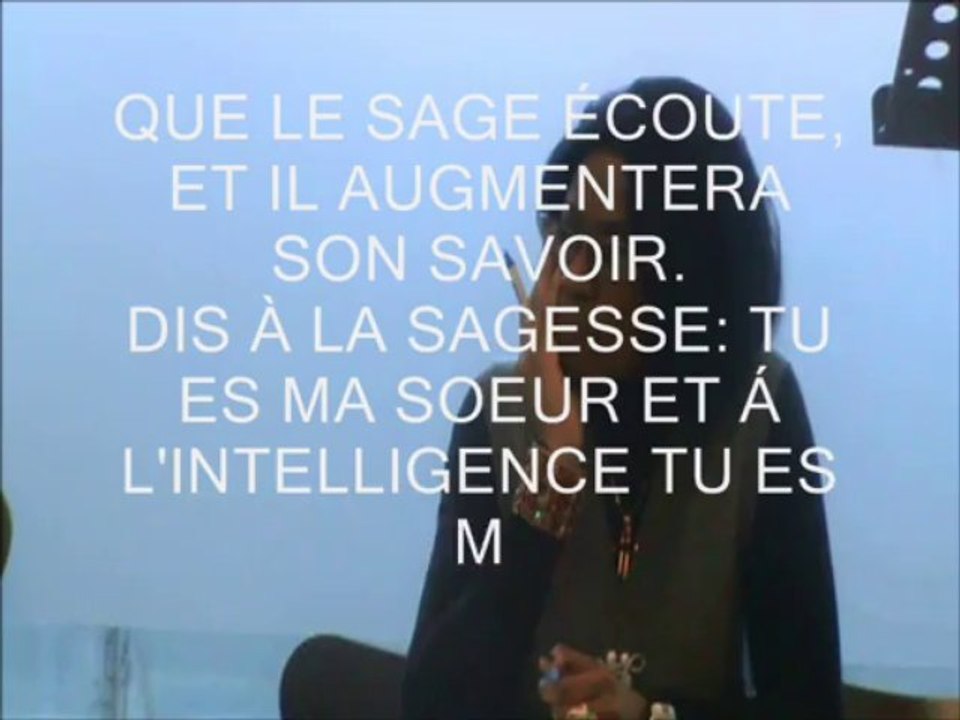 SPOT APPEL DE LA SAGESSE