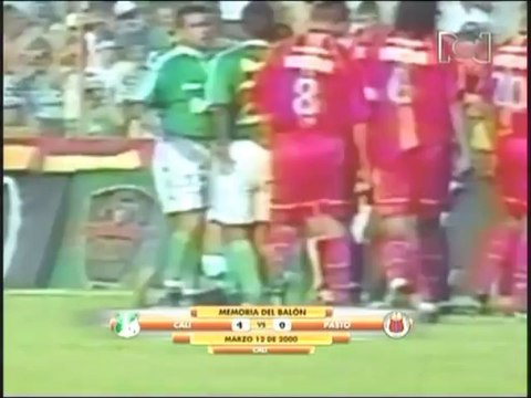 DEPORTIVO CALI 4X0 DEPORTIVO PASTO MARZO 12 de 2000