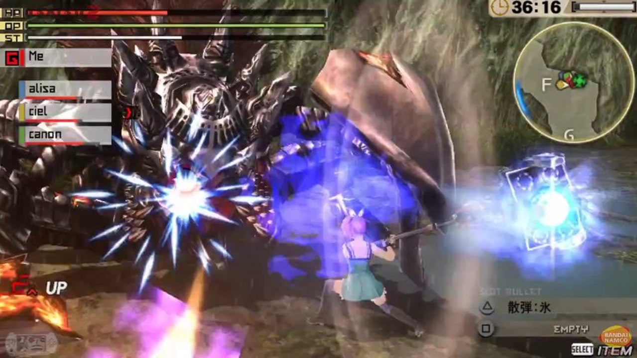 God Eatǝr ２ Ch Alisa Kanon Character Episode 1 Play Ps Vita ゴッドイーター 2 Video Dailymotion