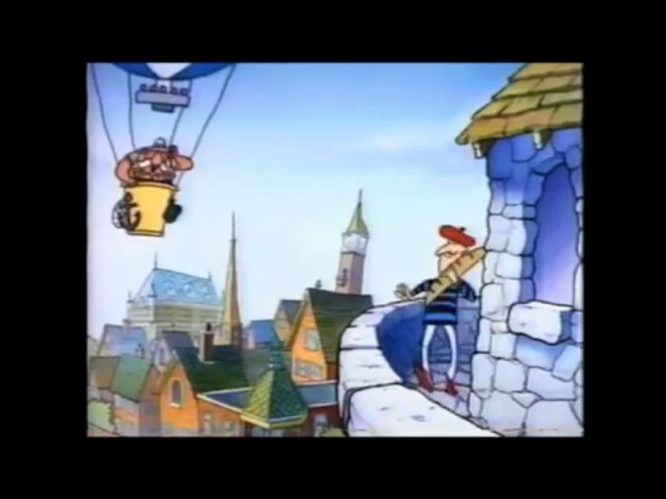 Classic Sesame Street animation - Colonel Travel goes to Canada