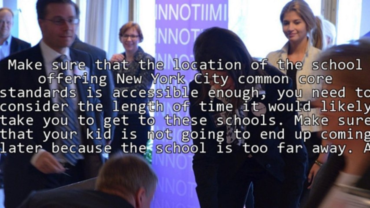 Choosing The Right School Offering Common Core Standards