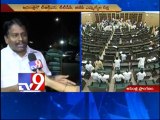 TRS,T-TDP and BJP MLAs protest against assembly adjournment