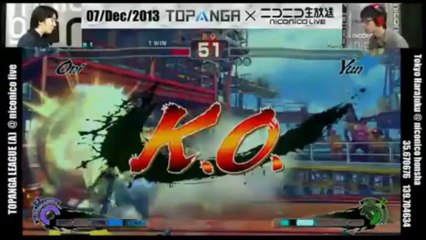 Topanga A League Round11⑤ Wao (Oni) vs Kazunoko (Yun)
