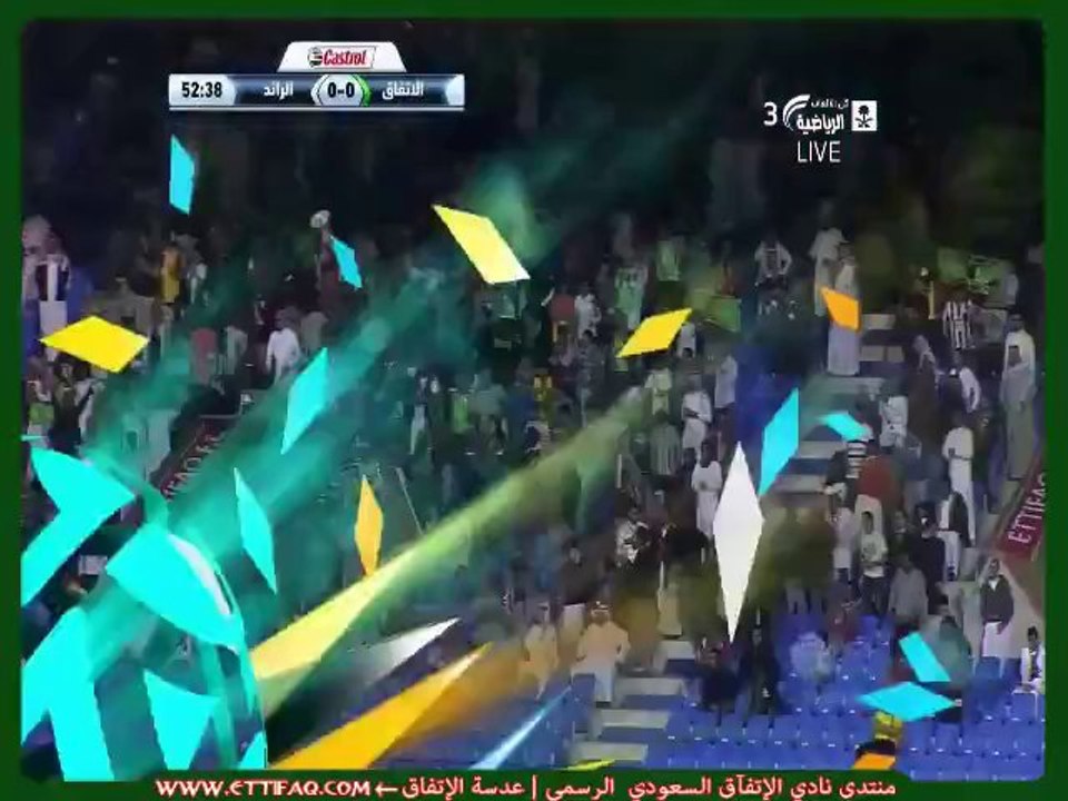 ملخص مباراة الاتفاق0-1الرائد- الدوري السعودي