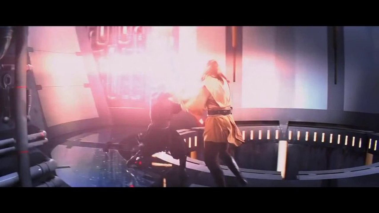 Darth Maul vs Qui Gon Jinn & Obi Wan Kenobi