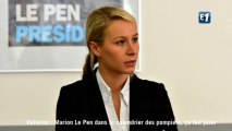 Velleron : Marion Le Pen dans le calendrier des pompiers, ça fait jaser