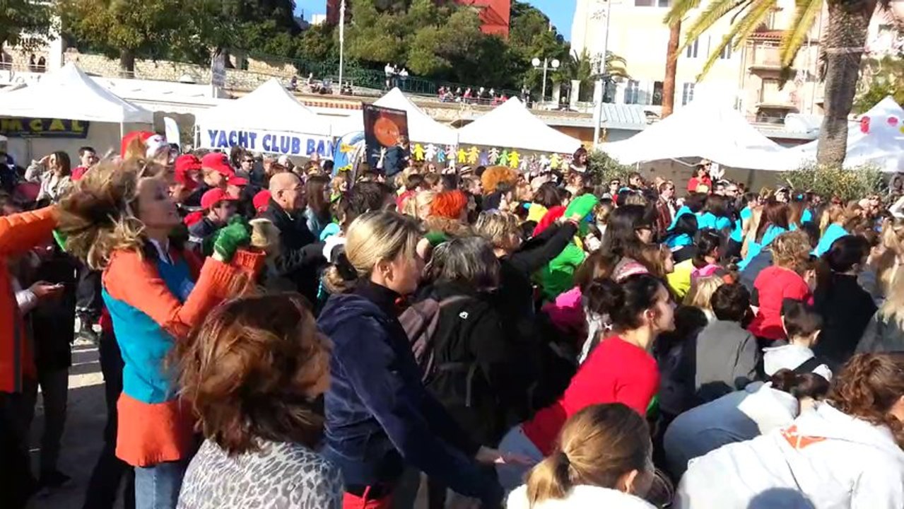 Flashmob pour le Téléthon 2013 à Bandol