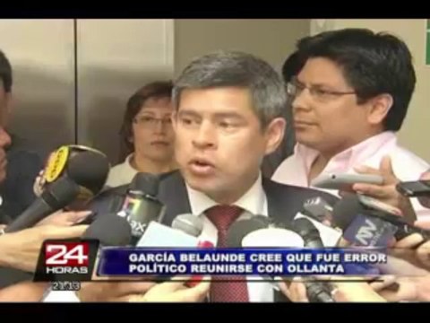 García Belaunde renunció a presidencia de Comisión López Meneses