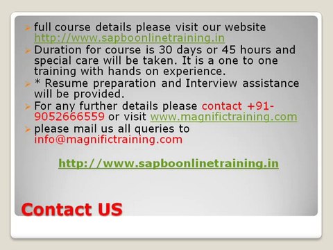 sap business objects bo online training in uk,canada,usa-magnific