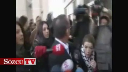 Ağaoğlu'nun kardeşi adliyeye geldi