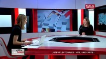 Laura Slimani sur Public Sénat pour présenter la campagne d'inscription sur les listes électorales des Jeunes Socialistes