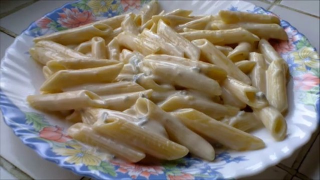 recette des pâtes au Gorgonzola