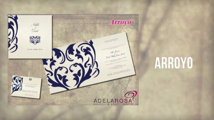 Classic Wedding Invitation Collection - Adelarosa.co.uk