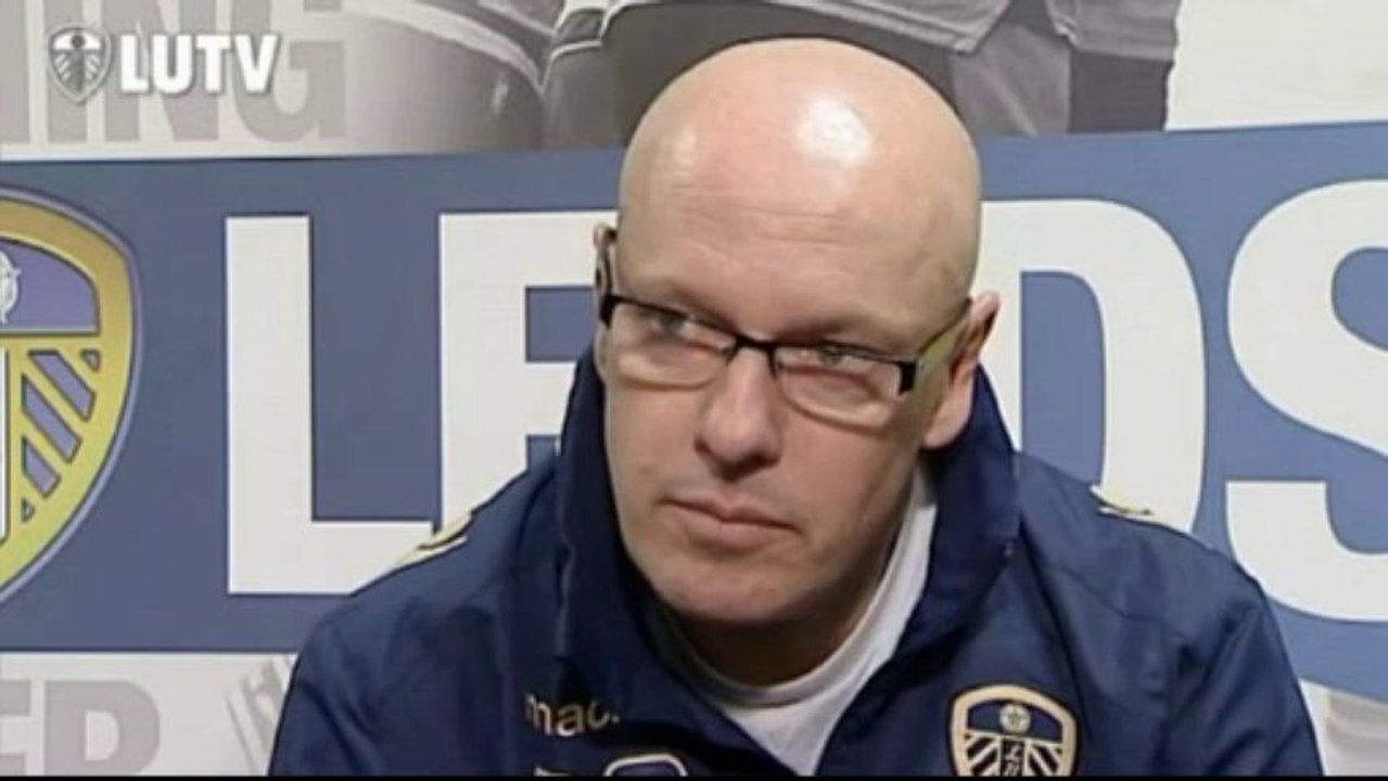 Brian McDermott pre Barnsley 20.12.13