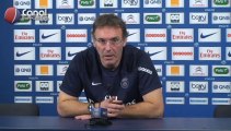 PSG / Lille - Conférence de presse de Laurent Blanc