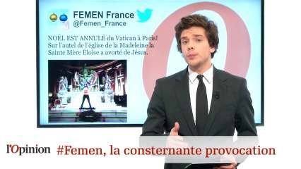 #tweetclash : #Femen, la consternante provocation