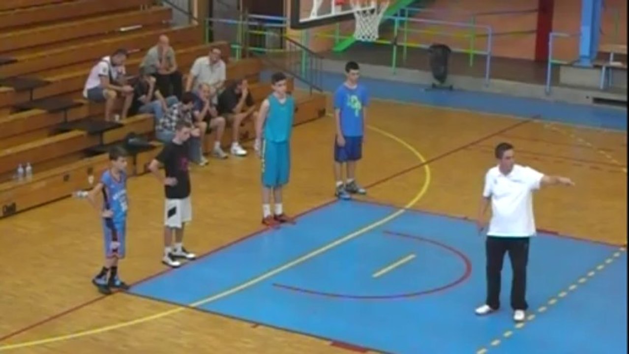 basketball - organisation de la reprise entrainement par Formet Gaëtan - Joeuf le 7 sept 2013 - part-1