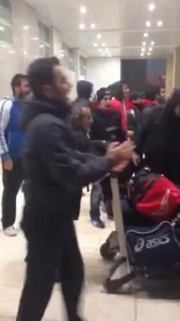 Αποθέωση της ομάδας βόλεϊ του Ολυμπιακού στην Αλεξανδρούπολη