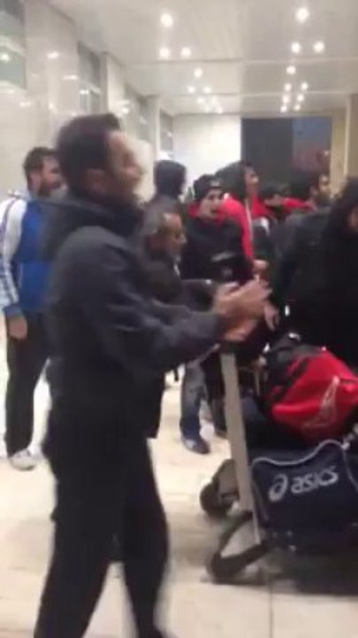 Αποθέωση της ομάδας βόλεϊ του Ολυμπιακού στην Αλεξανδρούπολη