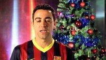 Saludo navideño del FC Barcelona