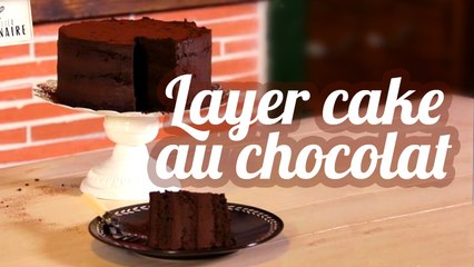 Layer cake au chocolat