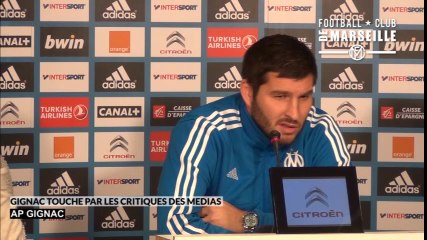 OM: Gignac touché par les critiques