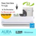 Clearance Mini Split Ductless Air Conditioner and Heat Pump By Senville - 9000 BTU Aura - 23 SEER
