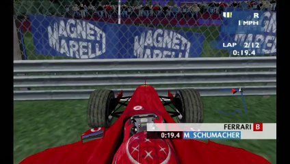 F1 Career Challenge Gameplay Played on X360