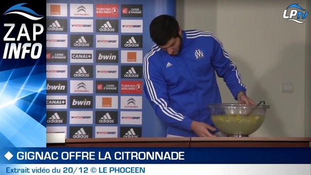 Zap Info : quand Gignac offre la citronnade