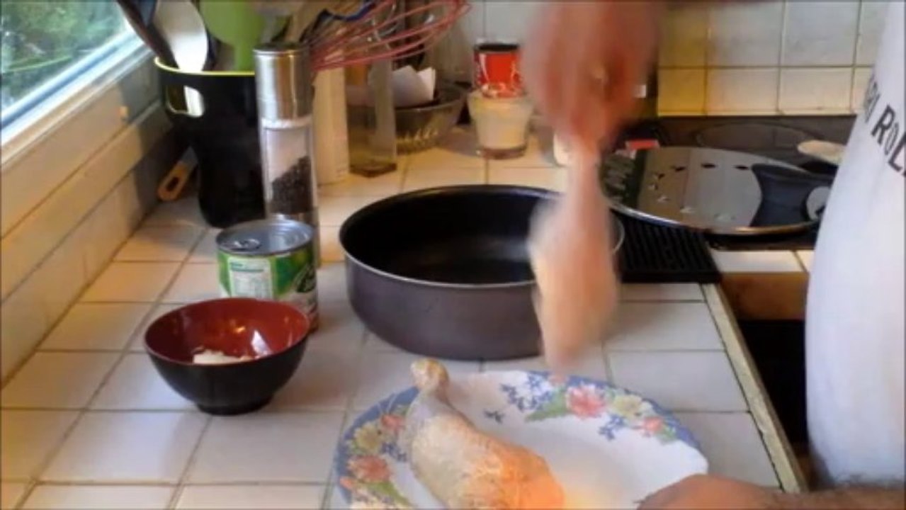 receita das pernas de frango com milho