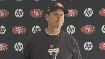 Jim Harbaugh: 'Absolutely' would like to stay with 49ers