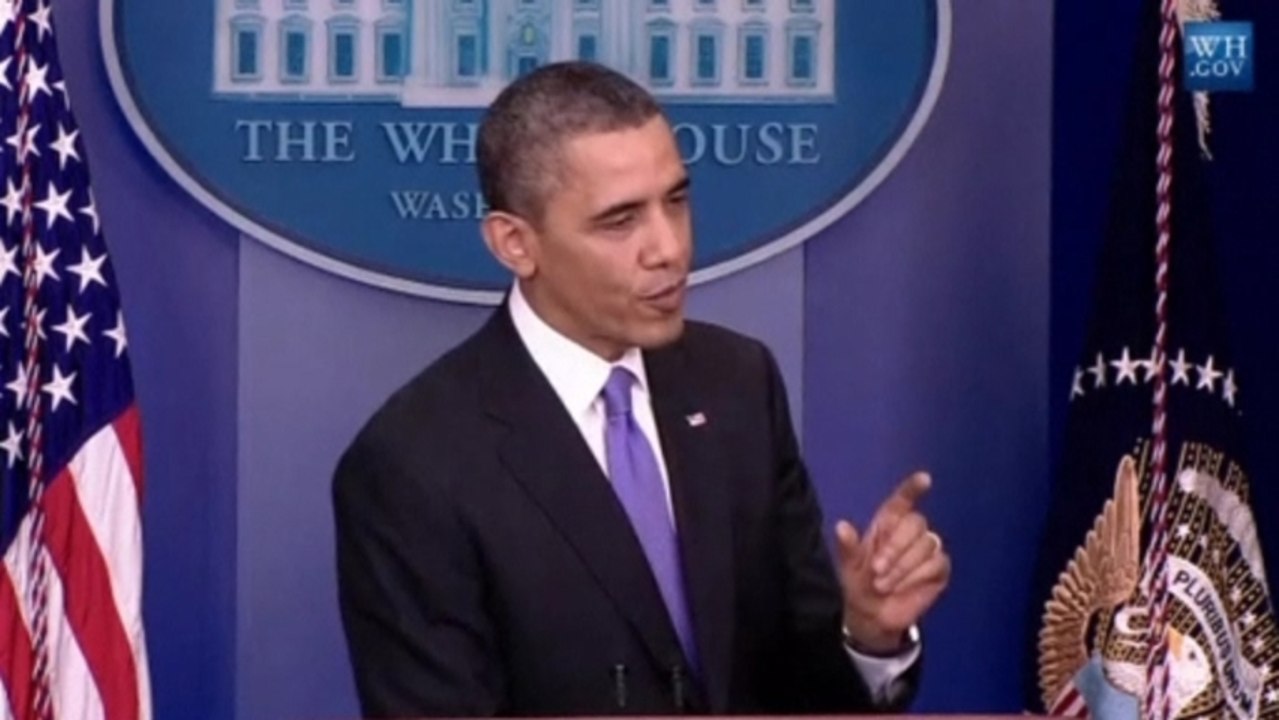 No negotiations over debt ceiling, Obama says