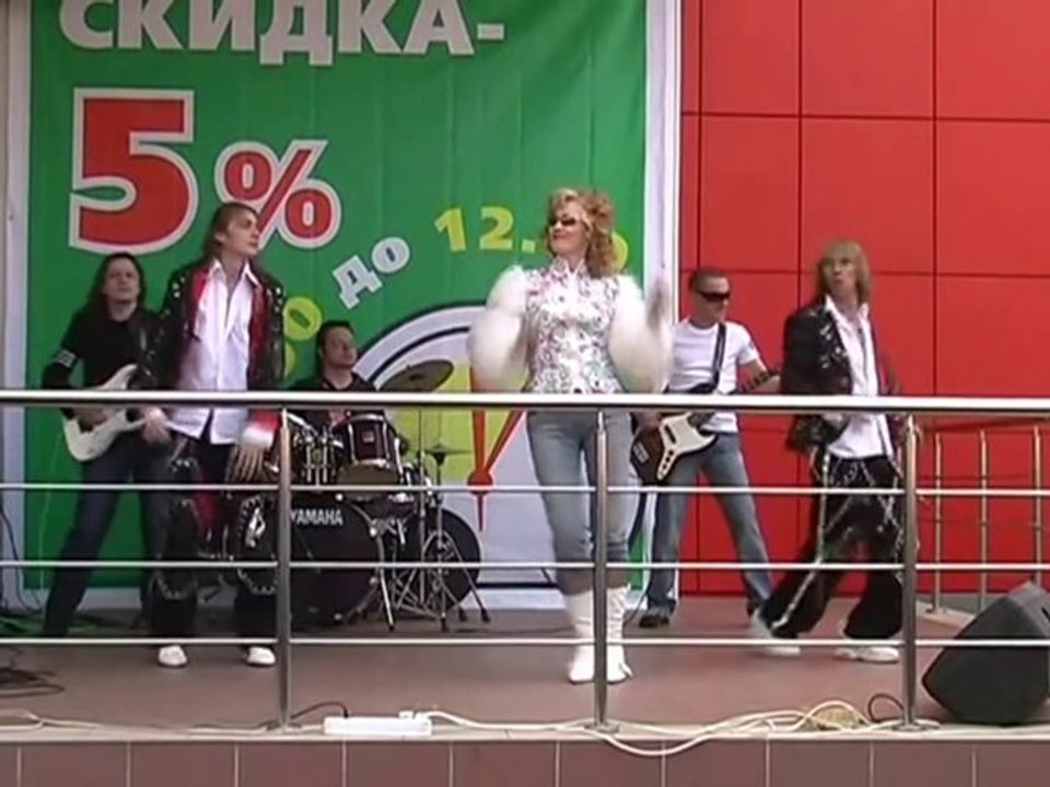 Светлана Разина.концерт в г.Протвино 2006г