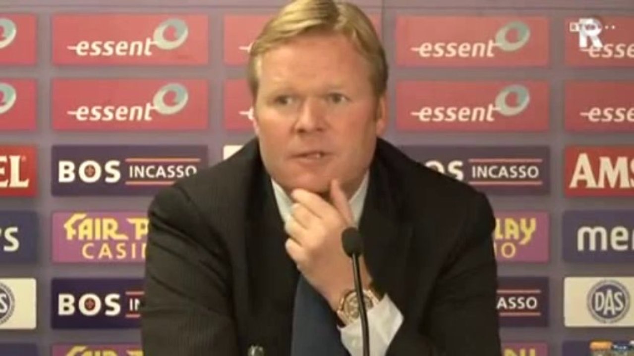 30-10-2011 Persconferentie na FC Groningen - Feyenoord