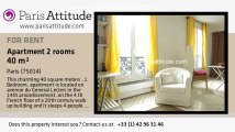 1 Bedroom Apartment for rent - Alésia, Paris - Ref. 7287