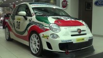 The Abarth 500 Assetto Corse Racing car
