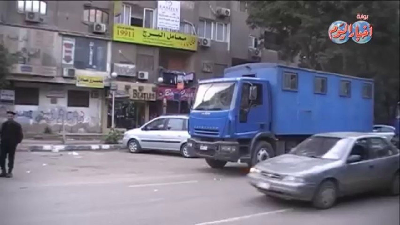 إشتباكات بين الأخوان والشرطة بشارع أحمد عرابي بالمهندسين